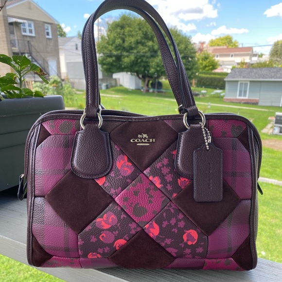 Coach Handbags - 💎COACH LEATHER Patchwork Satchel/Handbag💎